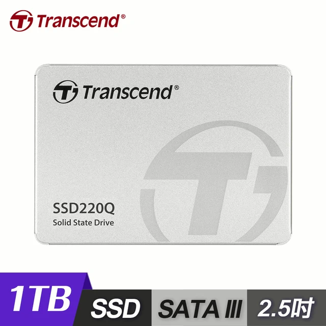 Transcend 創見】1TB TS1TSSD220Q 2.5吋SATA III SSD固態硬碟| LINE 禮物