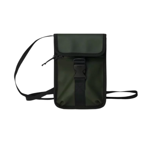 RAINS】 極簡快扣防水小包-黑| LINE 禮物