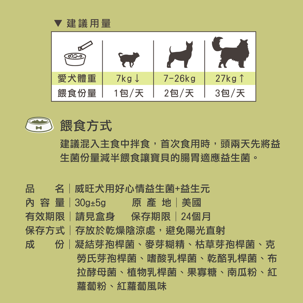 狗狗益生菌