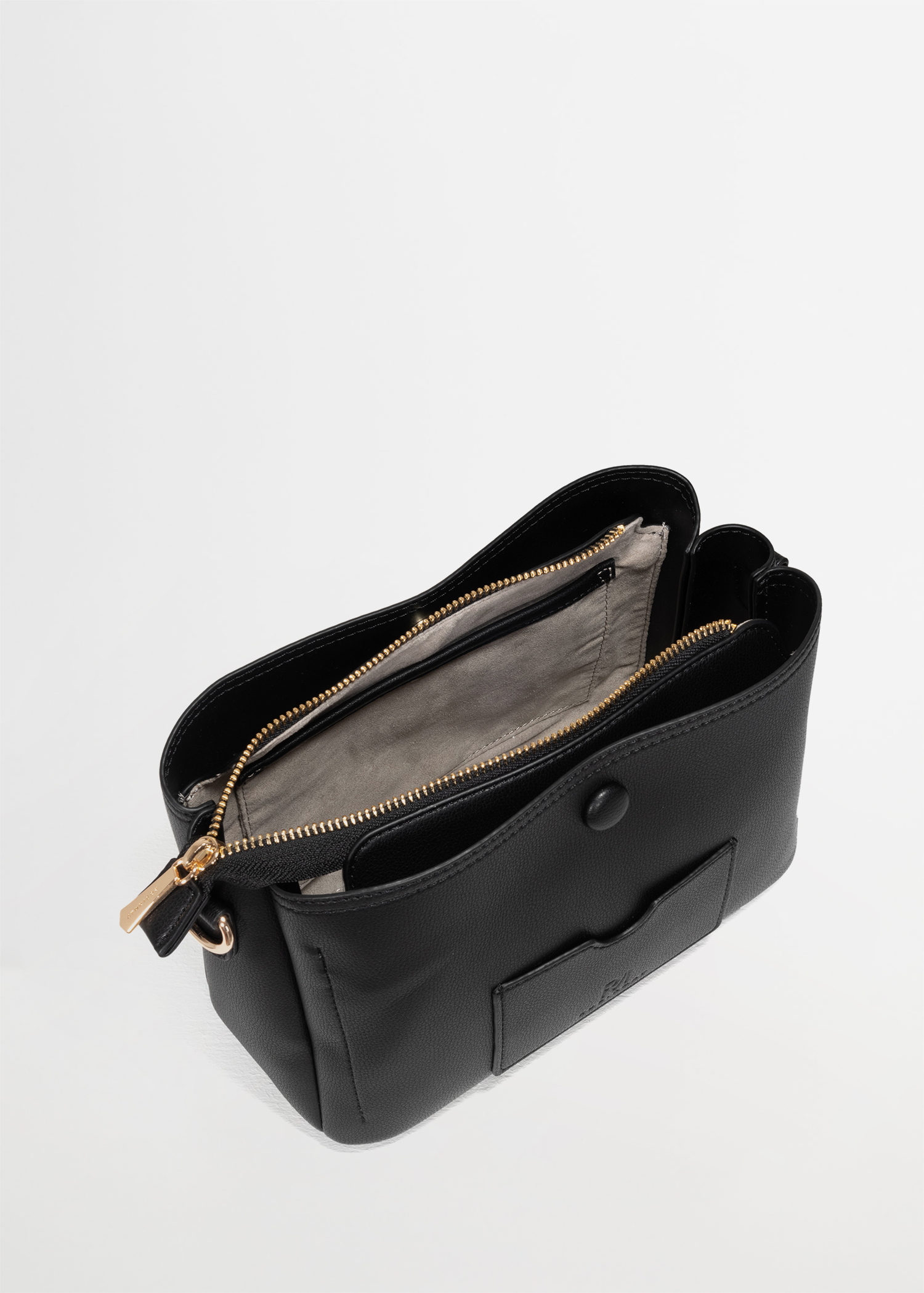 ROBINMAY】泡芙夾心斜背包(M)(米杏)LINE禮物獨家贈包裝禮盒